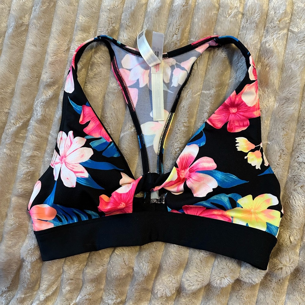 PINK bathing suit top